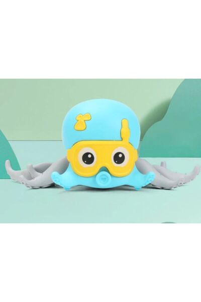 unbranded Играчка октопод за баня и ходене, интерактивна с функция за дърпане...