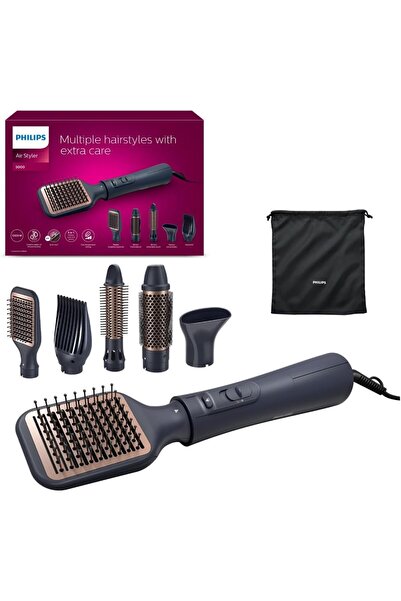 Philips Smart Philips Air Styler Series 5000 with 5 Hair Styling Attachments ...