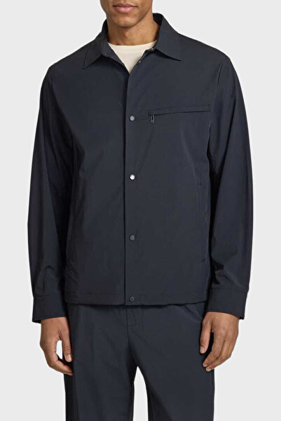 Armani Exchange Relaxed Fit Classic Collar Buttoned Jacket Men's Jacket Xm002...