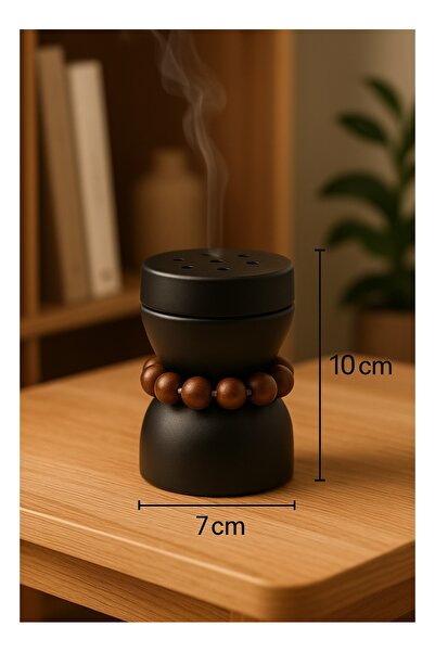 Generic Modern Mini Incense Burner with Elegant Design – Black Color – for Da...