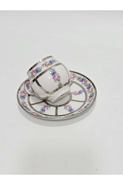 F.Legrand F. Legrand Limoges Floral Pattern Coffee Cup Set