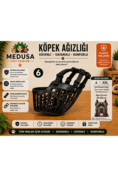 MEDUSA XXL Çok Büyük Irk Köpekler İçin Ağızlık