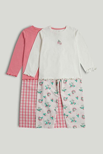 MOTHERCARE 2 Pack Strawberry Pyjamas
