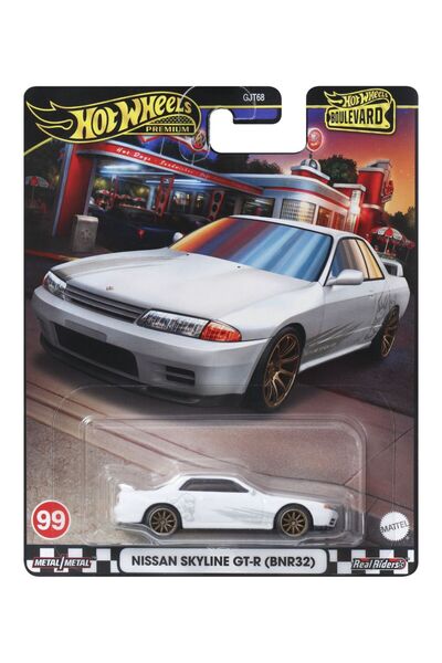 HOT WHEELS PREMIUM BOULEVARD МЕТАЛНА КОЛИЧКА NISSAN SKYLINE GT-R МАСЩАБ 1:64