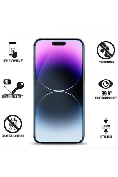 TFO Tempered Glass Ultra Strong 45KG iPhone 14 Pro Max, 9h, Screen Protector