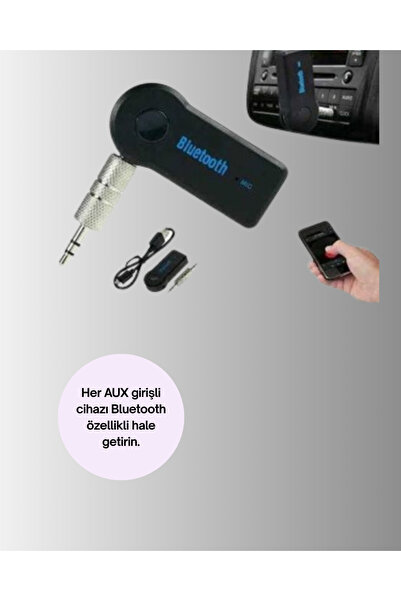 ZERO LAND DEPOMIX Araç İçi Bluetooth AUX Müzik ve Telefon (85754) Görüşmesi A...