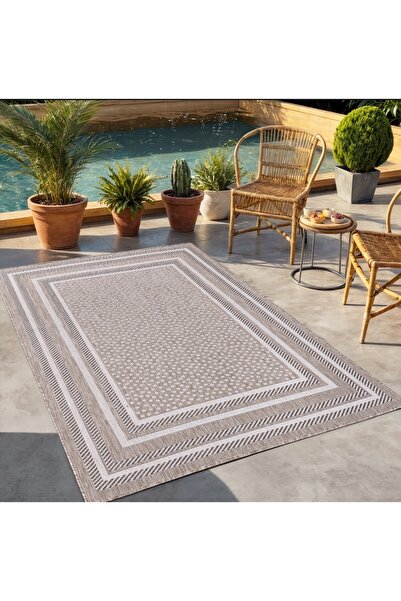 Mia Home&Living Pearl 5 İndoor/Outdoor Sisal Leke Tutmaz Halı