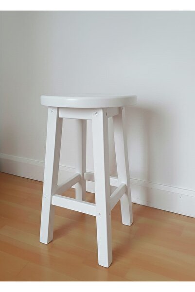 Arbre Ahşap Tabure 50 cm Yükseklik - Renk Seçenekli
