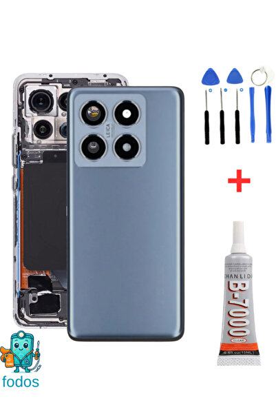 Fodos Xiaomi Mi 14T Pro Arka Kapak - Arka Pil Batarya Kapağı Kamera Lensli - ...