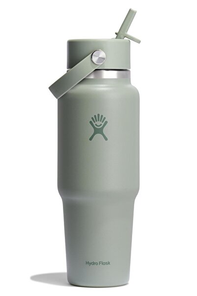 Hydro Flask Geniş Kapak Pipetli Seyahat Tipi Termos - 946 ml (32 Oz) - Agave ...