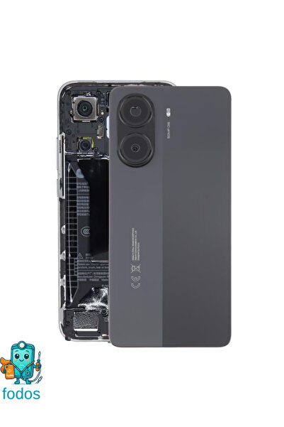 Fodos Poco X7 Pro Arka Kapak - Arka Pil Batarya Kapağı Kamera Lensli 2412DPC0...