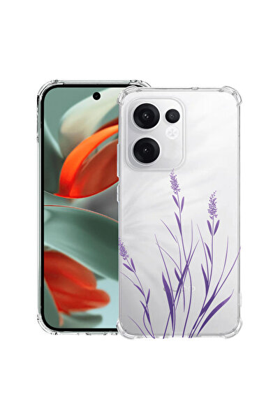 bestcase ®   Husă Antișoc pentru OPPO Reno15F / FS, Florală - Minimalist Leva...
