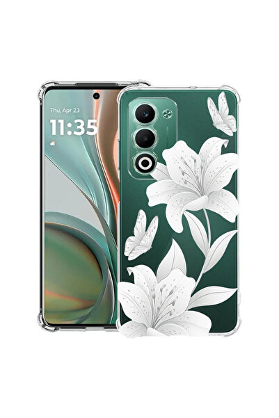 bestcase Husă Anti Shock Case For OPPO A5, Floral - Elegant White Lotus, 2052...
