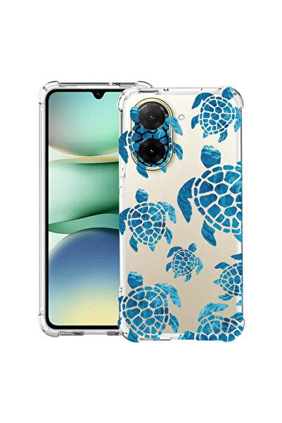 bestcase Противоударен калъф за Xiaomi Redmi A5 (173мм), Летни костенурки, 20...