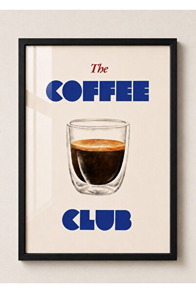 artera casa The Coffee Club Retro Tablo