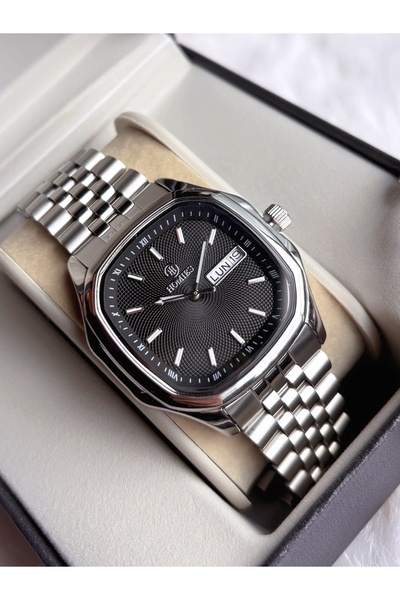 Homies Steel Strap - Silver Color - Men's Wristwatch - with Bracelet Gift