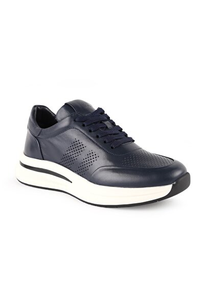 LBR Men's Antique Leather Sneaker Lightweight Eva Sole Casual Sports Shoes H1130