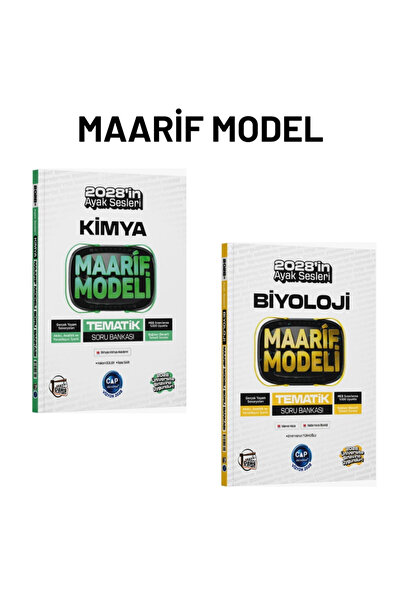 Çap Yayınları 2028 Üniversiteye Hazırlık Kimya ve Biyoloji Ders Platosu Maari...
