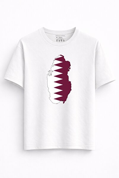 Rabona Fashion Qatar Outline Minimal Kids T-Shirt