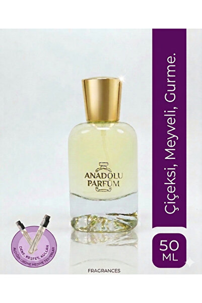 ANADOLU PARFÜM - Çilek & Vişne & Vanilya Notalı EDP - 50 ml + 1 Adet Tester H...
