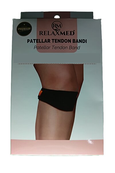 RMRELAXMED Patella Tendon Bandı - Diz Kapağı Destekleyici Anatomik Pedli