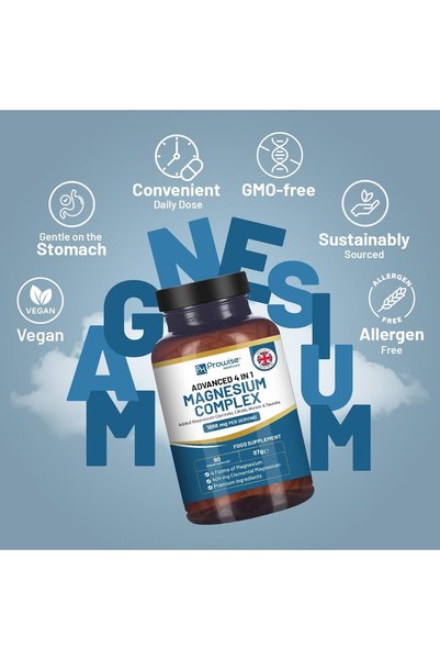 Prowise Complex de Magneziu 1866 mg – 90 capsule vegane