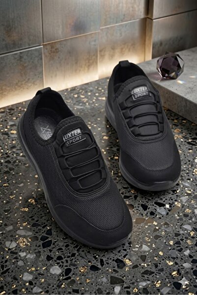 Armada Summer Comfortable Elastic Black Men's Casual Shoes