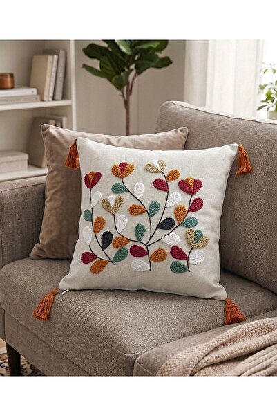 Home4U Floral Punch Kirlent Cover