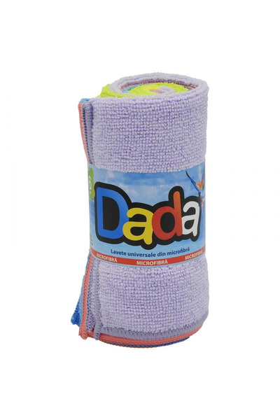 Dada Lavete universale din microfibră pentru curățare 30x30 cm, pachet de 6