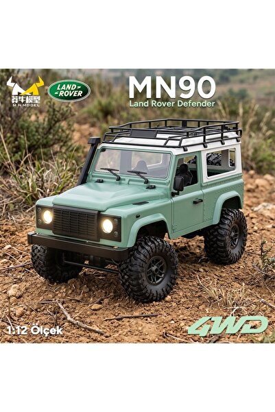 MN Model MN90 1/12 Land Rover Defender D90 4WD RC Model Crawler Offroad Uzakt...