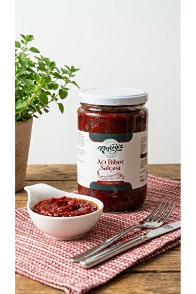 Köyceğiz Yöresel Kb ACI BİBER SALÇASI 600 G