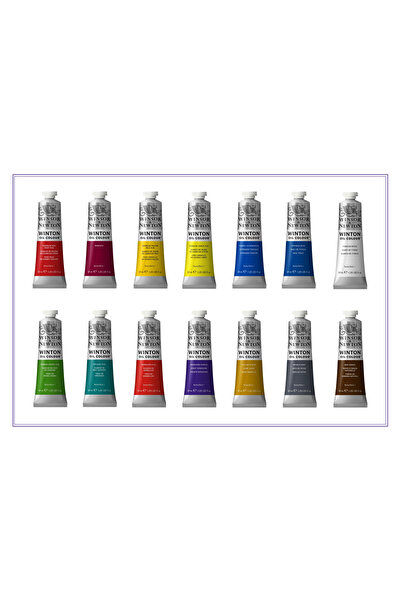 Winsor Newton Winton 37 ml. 14 Renk Kutulu Yağlıboya Seti