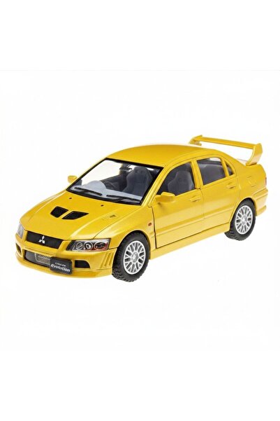 Noname Macheta auto metalica Kinsmart Mitsubishi Lancer Evolution X Galben...
