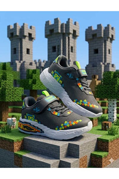McDark Children's Sports Non-Slip Eva Sole Craft Sneaker-Smoked