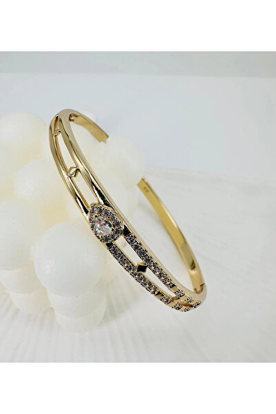 EASERA TİCARET Zircon Stone Brass Xuping Bracelet 5.9 mm - Kbl0194