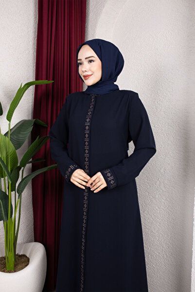BYH MODA HANEDAN NAKIŞLI TAŞLI ANNE FERACE