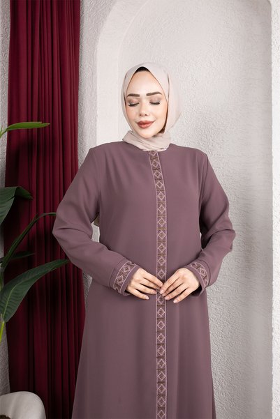 BYH MODA HANEDAN NAKIŞLI TAŞLI ANNE FERACE