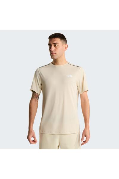 THE NORTH FACE M Mountain Athletics Tape Short Sleeves Stone