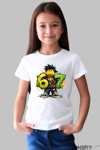 GILDAN Tricou Roblox Six Seven Model Stil Urban