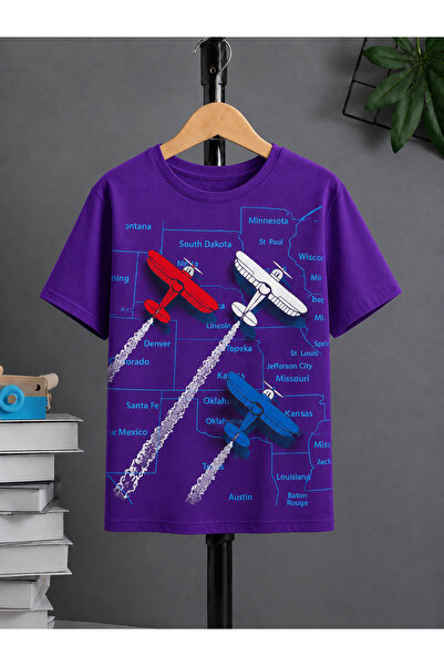 VODEXA Tricou oversize unisex TAYYARE imprimat, 100% bumbac, croială conforta...