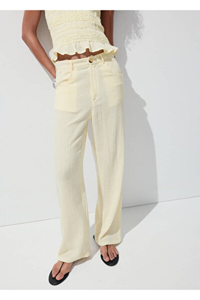 MANGO Woman Balloon bambula pants