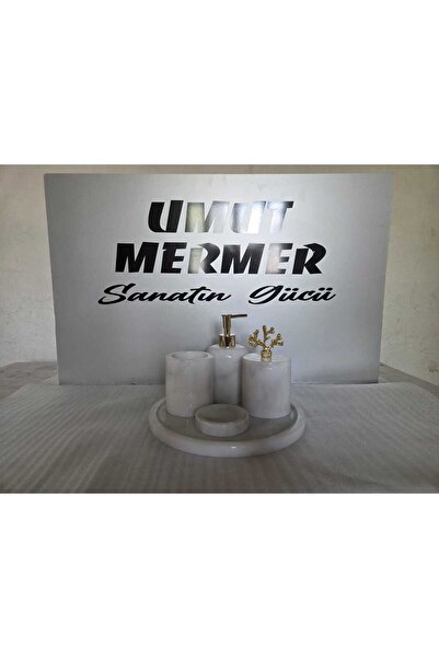 Home Gerçek Doğal mermer 5li banyo setimiz