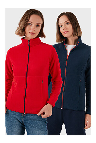 LC Waikiki Nevavm Farkıyla Slim Fit Anti-Pilling Non-Pilling Zippered 2-Pack ...
