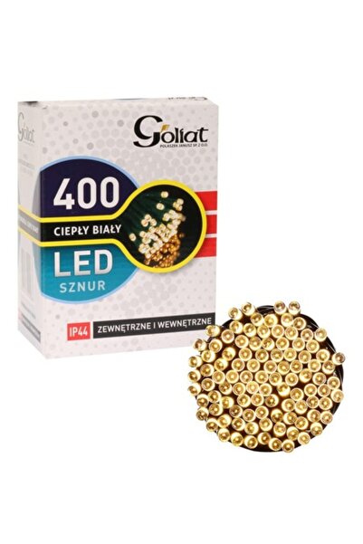 Goliat Lumini de Crăciun, 400 LED-uri alb cald, IP44, 19.95m