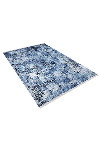halinet Halı.Net White Modern Washable Non-Slip Living Room Carpet Haln-Hln1396