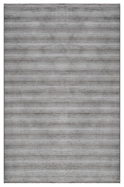 halinet Halı.Net Anthracite Modern Washable Non-Slip Living Room Carpet Lxs-C...
