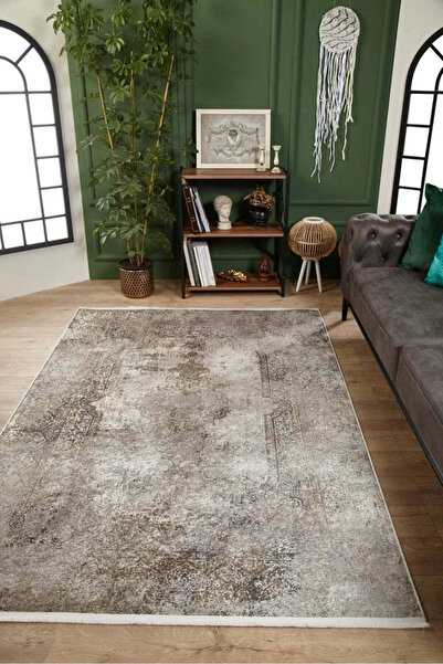 halinet Halı.Net Mink Modern Washable Non-Slip Living Room Carpet Haln-Hln1830