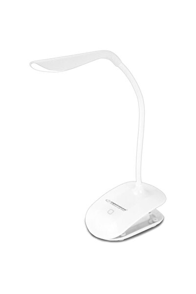 ESPERANZA 3W LED desk lamp with clamp ELD104W White