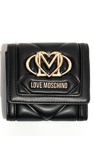 Love Moschino Siyah Kadın Cüzdan JC5647PP1OLC0000