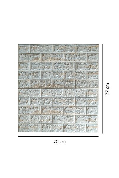 HORECA MARKET 3D Kendinden Yapışkanlı Duvar Paneli - 70x77cm - Ses ve Isı Yal...